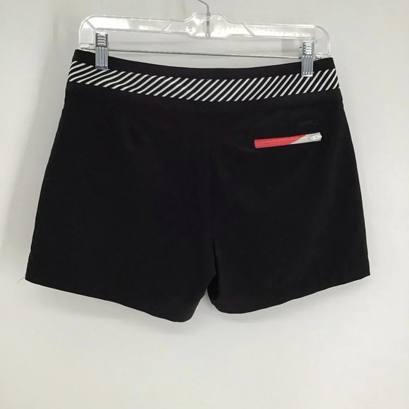 Slazenger Women’s Golf Active Shorts High-Rise Stretch Black Size 2 - Picture 2 of 7